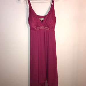 High Low Pink Dress